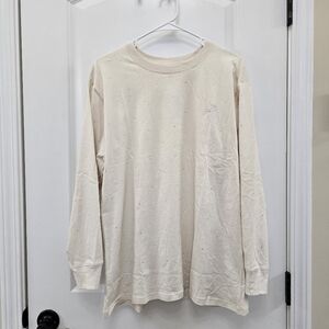 PINK Victoria's Secret bling campus long-sleeved tee